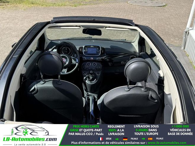 Fiat 500 1.2 8V 69 ch Noir M�tallique de 2015