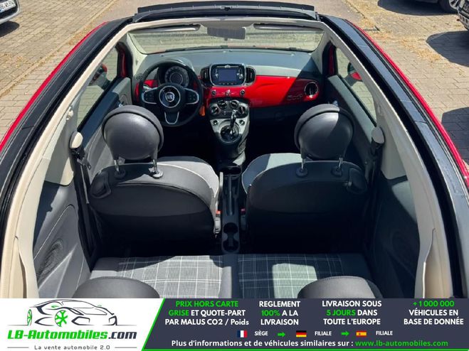Fiat 500 0.9 85 ch TwinAir BVA Rouge de 2017