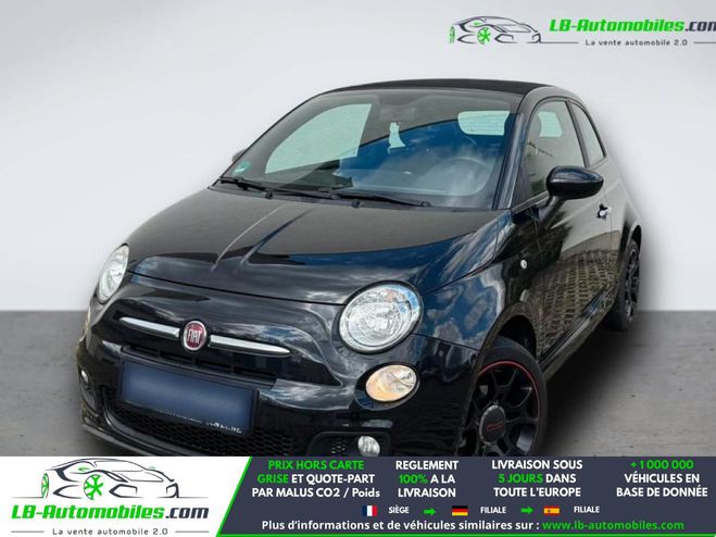 Fiat 500 1.2 8V 69 ch Noir M�tallique de 2015