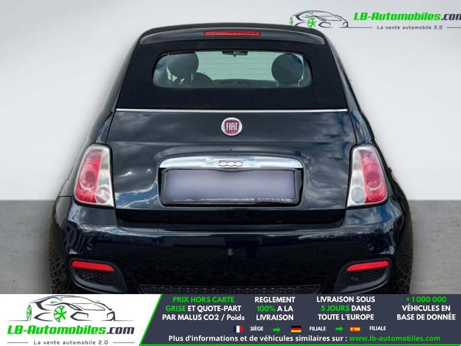Fiat 500 1.2 8V 69 ch Noir M�tallique de 2015