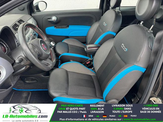 Fiat 500 1.2 8V 69 ch Noir M�tallique de 2015