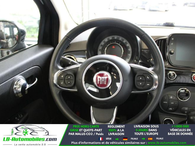 Fiat 500 1.2 69 ch BVM Noir de 2018
