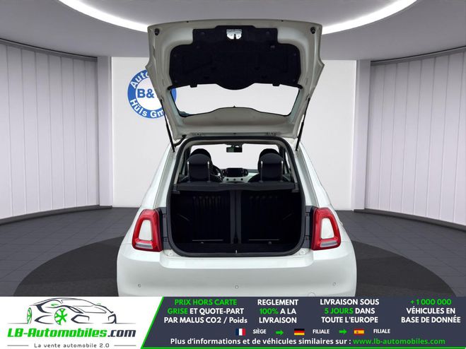 Fiat 500 1.2 69 ch BVA Blanc M�tallique de 2019