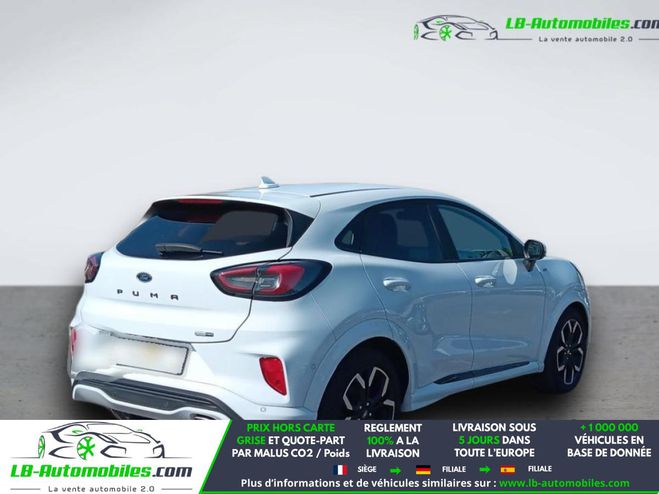 Ford Puma 1.0 EcoBoost 155 ch BVM Blanc de 2020