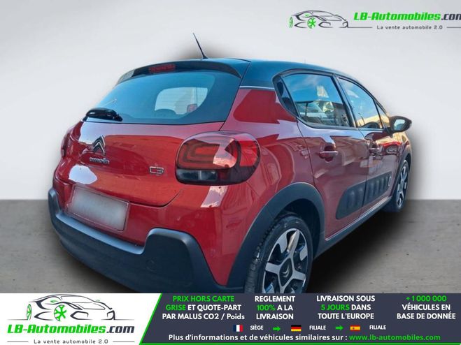 Citroen C3 BLUEHDI 100 BVM Rouge de 2019
