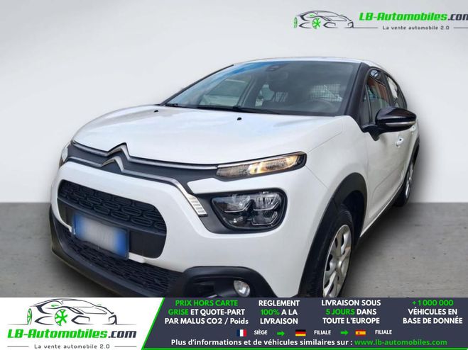 Citroen C3 BLUEHDI 100 BVM Blanc de 2020