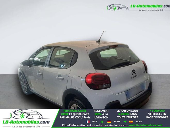 Citroen C3 BLUEHDI 100 BVM Blanc de 2019