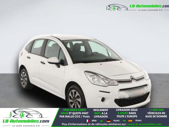 Citroen C3 PureTech 68 BVM Blanc M�tallique de 2016