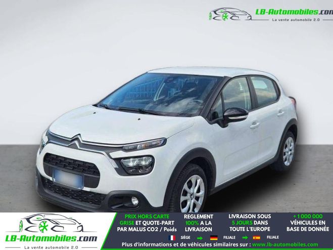 Citroen C3 BlueHDi 100 BVM Blanc de 2021