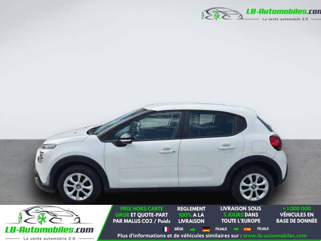 Citroen C3 BlueHDi 100 BVM Blanc de 2021