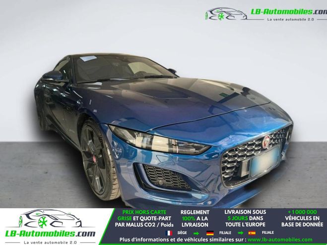 Jaguar F-Type Coup� 2L 300 ch BVA Bleu M�tallique de 2021