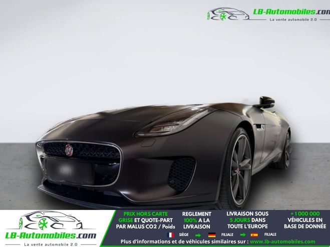 Jaguar F-Type Cabriolet V6 3L  400 ch BVA Rouge M�tallique Mate de 2019