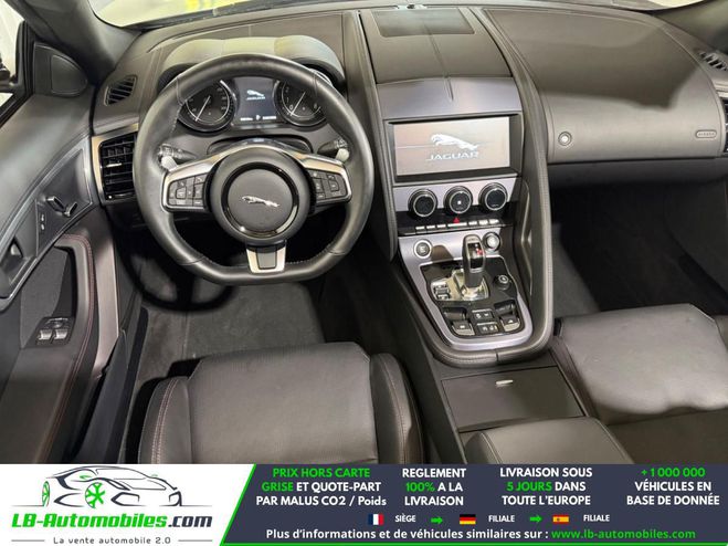 Jaguar F-Type Cabriolet V6 3L  400 ch BVA Rouge M�tallique Mate de 2019