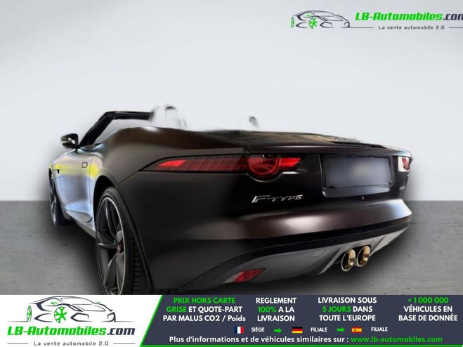Jaguar F-Type Cabriolet V6 3L  400 ch BVA Rouge M�tallique Mate de 2019