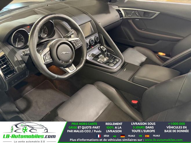 Jaguar F-Type Cabriolet V6 3L  400 ch BVA Rouge M�tallique Mate de 2019