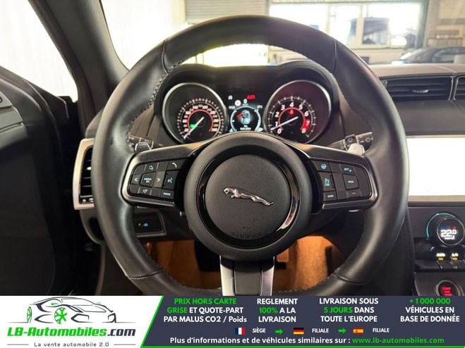 Jaguar F-Type Cabriolet V6 3L  400 ch BVA Rouge M�tallique Mate de 2019