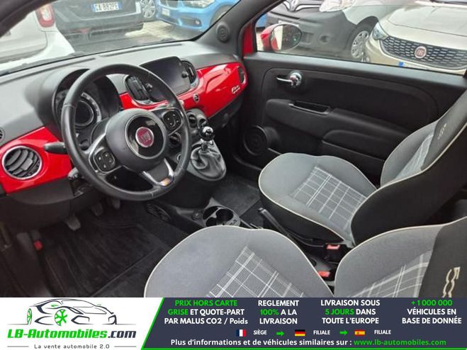 Fiat 500 1.0 70 ch Hybride BVM Rouge de 2021