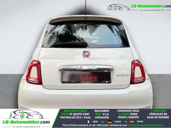 Fiat 500 1.0 70 ch Hybride BVM Blanc de 2021