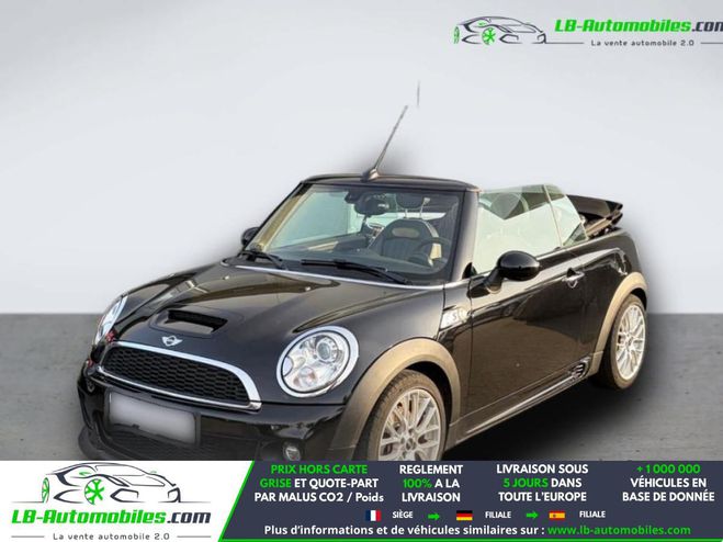 Mini Cabrio 184 ch BVM Noir M�tallique de 2015