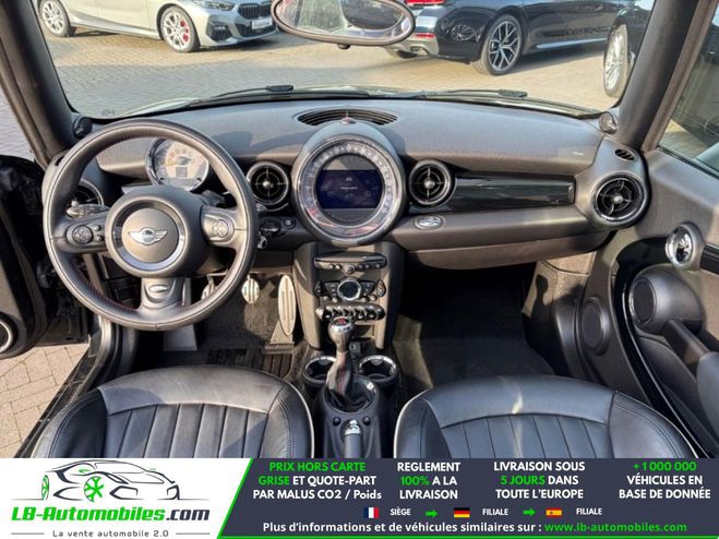 Mini Cabrio 184 ch BVM Noir M�tallique de 2015