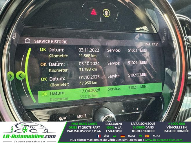 Mini Clubman S 178 ch BVA Noir M�tallique de 2021