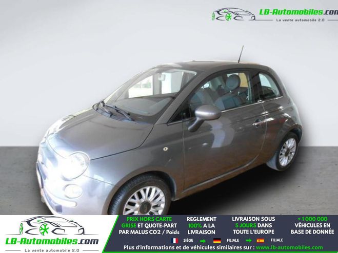 Fiat 500 1.2 8V 69 ch BVM Gris M�tallique de 2015
