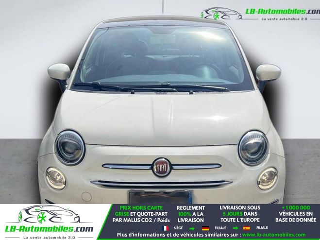 Fiat 500 1.2 8V 69 ch BVM Blanc M�tallique de 2016