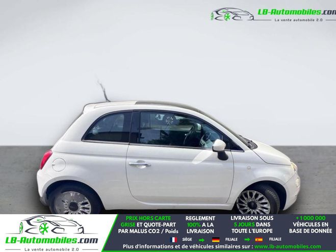 Fiat 500 1.2 8V 69 ch BVM Blanc M�tallique de 2016