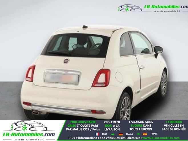 Fiat 500 1.2 69 ch BVA Blanc M�tallique de 2018