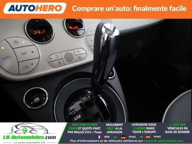 Fiat 500 1.2 69 ch BVA Blanc M�tallique de 2018