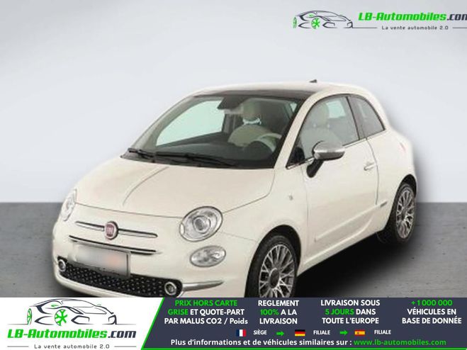 Fiat 500 1.2 69 ch BVA Blanc M�tallique de 2018