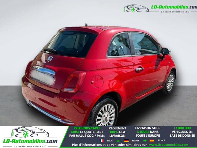 Fiat 500 1.2 69 ch BVM Rouge de 2018