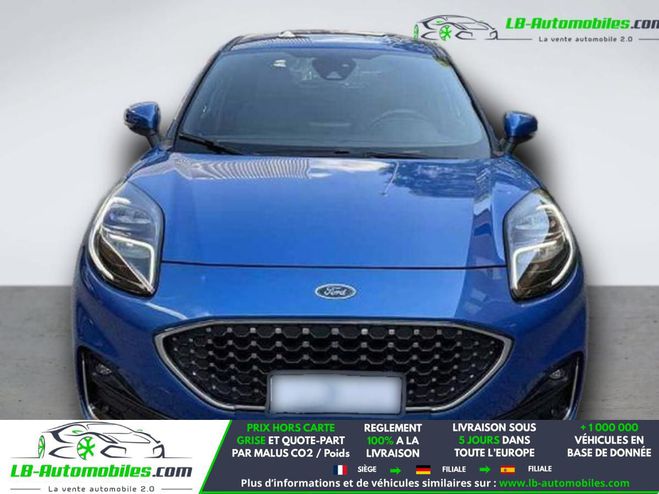 Ford Puma 1.0 EcoBoost 155 ch mHEV BVA Bleu M�tallique de 2021