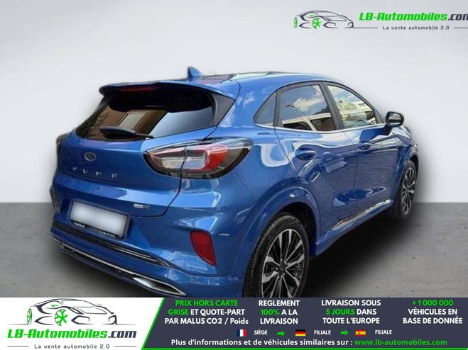 Ford Puma 1.0 EcoBoost 155 ch mHEV BVA Bleu M�tallique de 2021