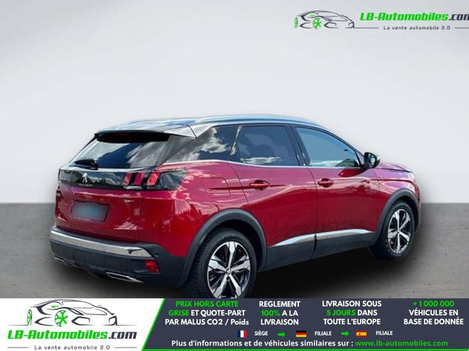 Peugeot 3008 2.0 BlueHDi 180ch  BVA Rouge M�tallique de 2019