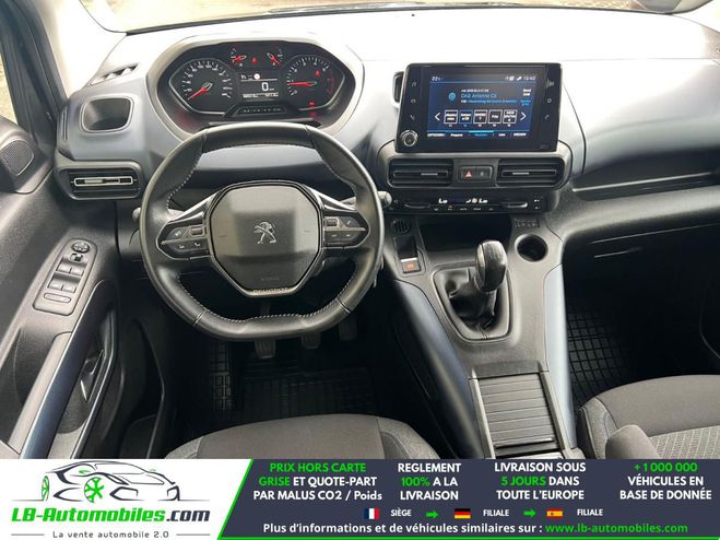 Peugeot Rifter BlueHDi 100  BVM Noir M�tallique de 2020