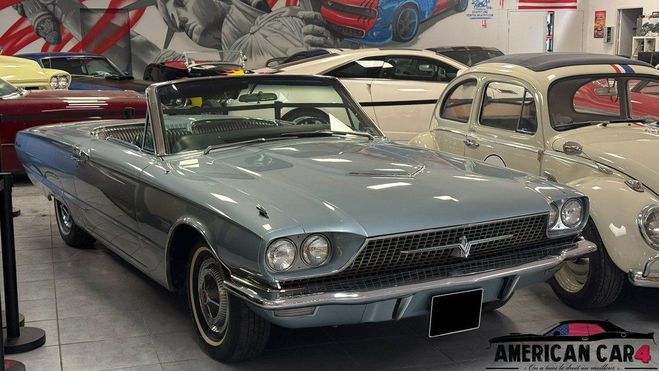 Ford Thunderbird V8 428ci 345ch 1966 - Convertible - Matc Bleu de 1966