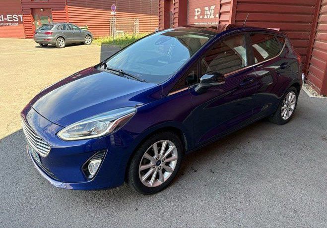Ford Fiesta 1.0 125cv ecoboost 2017 titanium ct ok Bleu de 2017