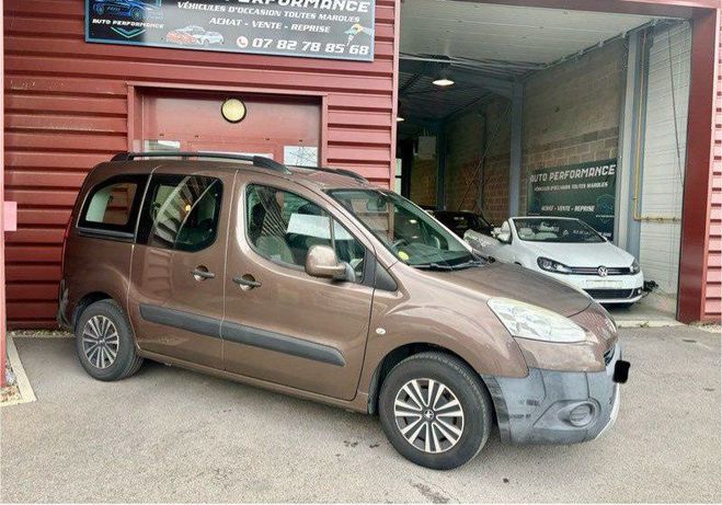 Peugeot Partner Tepee 1.6 hdi 92cv climatisation 2014 ph Marron de 2014