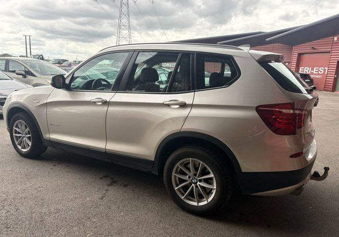BMW X3 2.0 x-drive 184cv pack luxe cuir gps cam Gris de 2014
