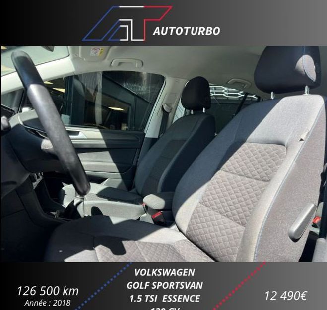 Volkswagen Golf Sportsvan 1.5 TSI EVO 130CH BLUEMOTION T Gris de 2018