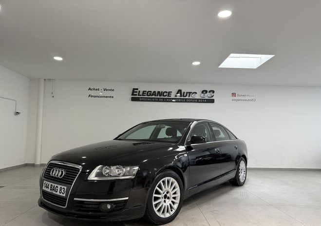 Audi A6 2.0 TDI 140 AMBITION CLIM COURROIE DISTR Noir de 2005