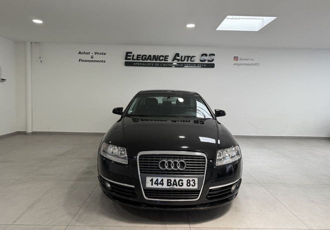 Audi A6 2.0 TDI 140 AMBITION CLIM COURROIE DISTR Noir de 2005