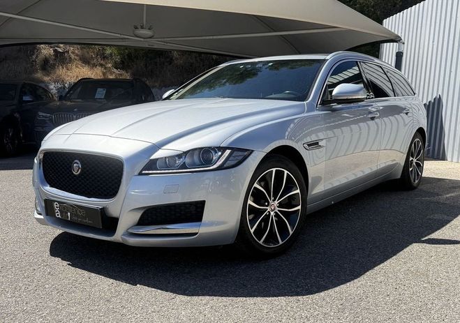 Jaguar XF Sportbrake 2.0D 180CH PRESTIGE BVA MARCH Gris de 2018