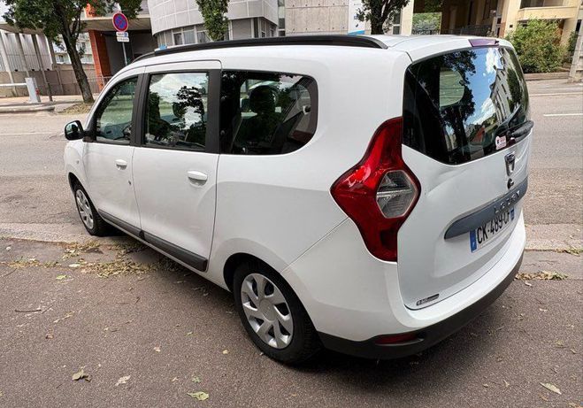 Dacia Lodgy Dci 90 cv 7 places 61000 kms Blanc de 2012