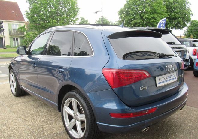 Audi Q5 3.0 V6 TDI 240CH FAP AVUS QUATTRO S TRON Bleu de 2009