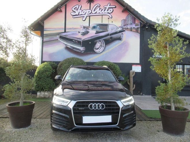 Audi Q3 2.0 TDI 184 ch s line quattro s tronic 7 Noir de 2015