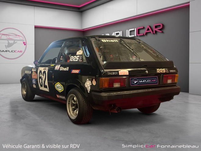 Talbot Simca Simca Sunbeam Lotus RALLY Noir de 1980
