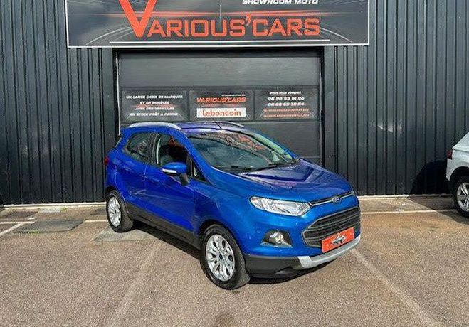 Ford Ecosport 1.5 TDCI TITANIUM 95 CV Bleu de 2016
