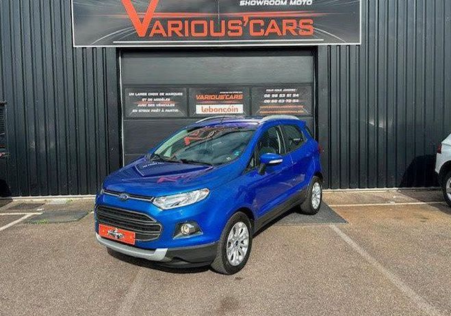 Ford Ecosport 1.5 TDCI TITANIUM 95 CV Bleu de 2016